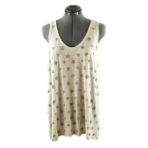 Ralph Lauren “Denim & Supply” Brass Studded Tank Top, Size XL